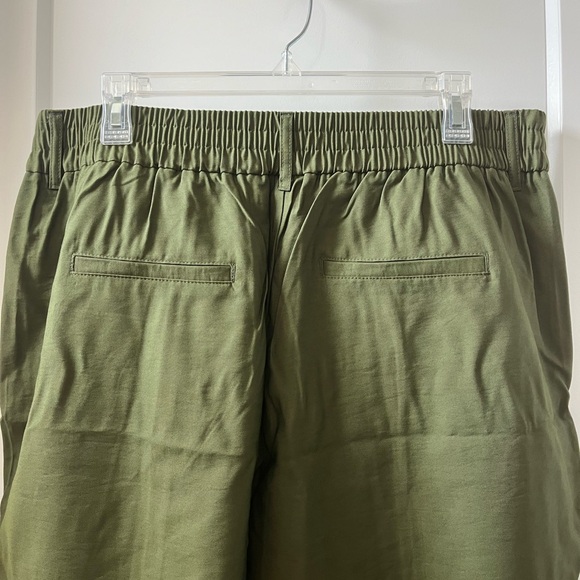 NWT A New Day Women’s Plus Sz 16R Slim Ankle Army Green Trouser Pant - Picture 5 of 10